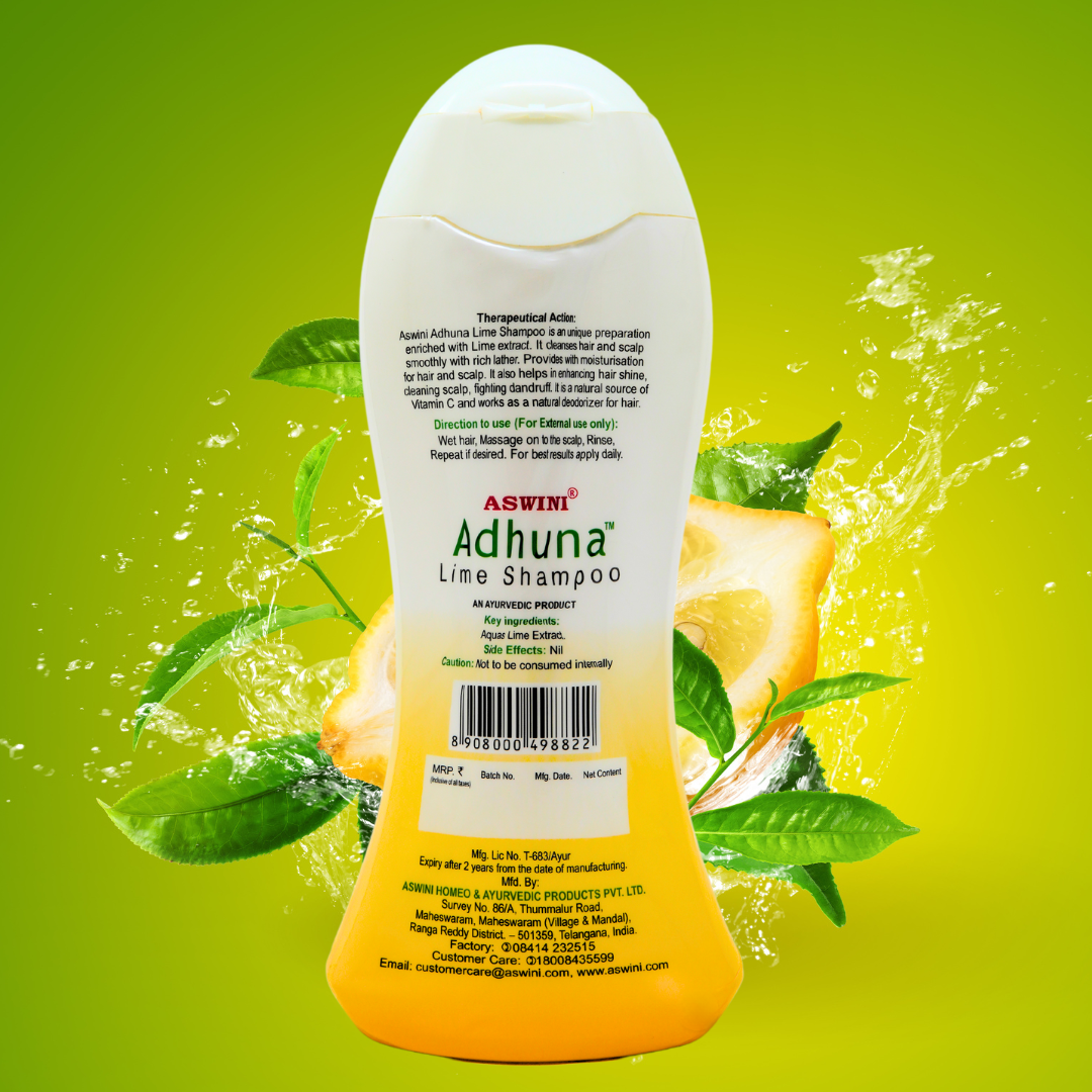 Adhuna Lime Shampoo: For Smooth, Strong & Fresh Hair in Every Wash