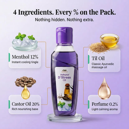 Adhuna D'Stress Oil